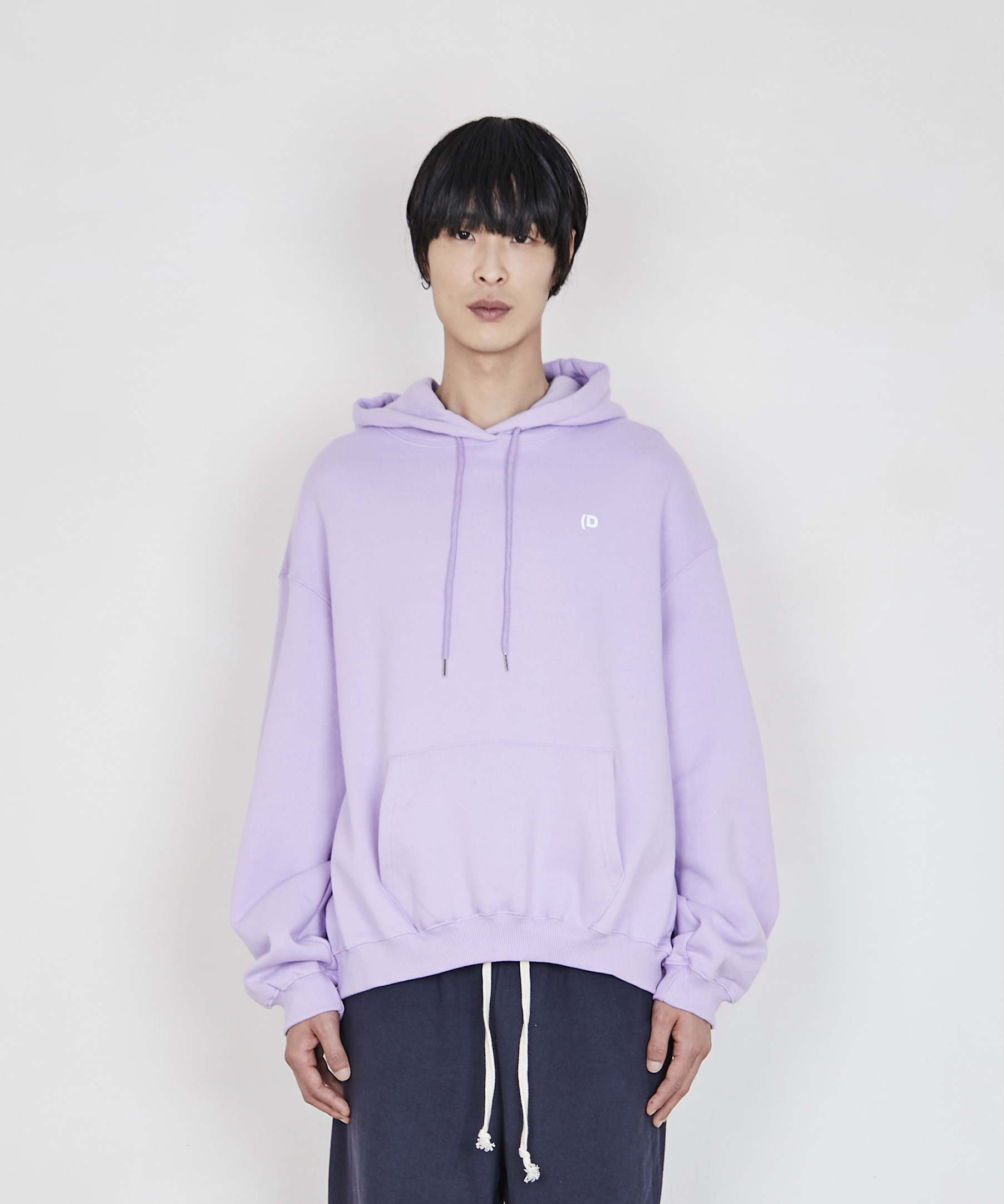 (D DIARY LINE HOODIE (LILAC)